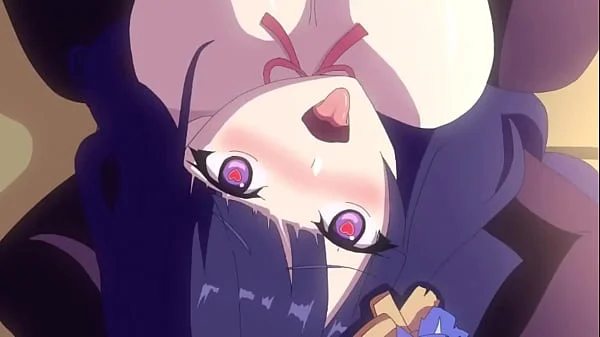 Genshin Impact Raiden Shogun is fucked until he cums in her