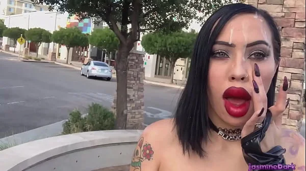 Humiliating Cum Walk Bimbo Jasmine Dark IG @jasminedark69