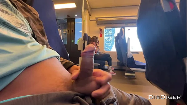 A stranger girl jerked off and sucked me in the train in public