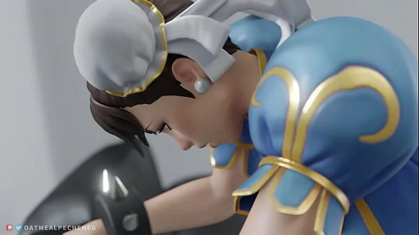 Chun-Li POV anal creampie