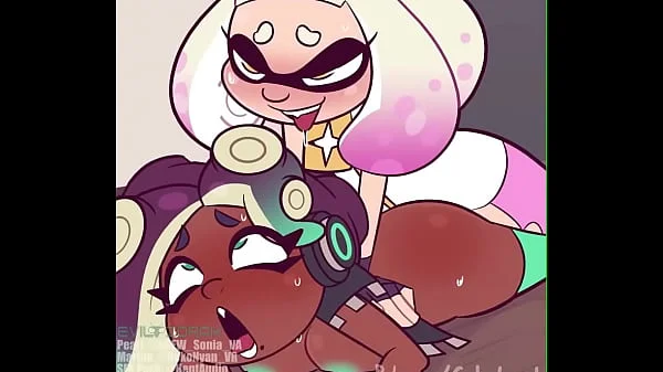 Splatoon Pearl x Marina Futa animation with Sound