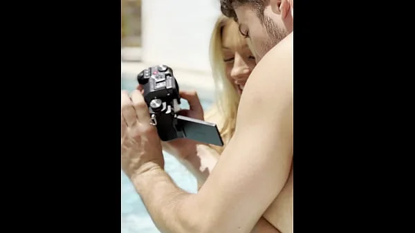 Pool side Blowjob with My Cameraman