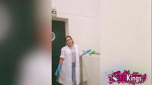 We got her! Cleaning lady that fucked the entire college wants to be a pornstar