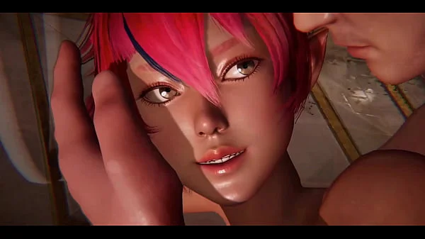 Uncensored hentai / 3d | Sera plays hard to get and fall in love after she gets fucked | Brown Elf | Rise of Eros