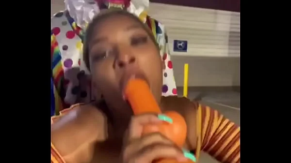 She had two dicks at once