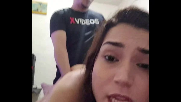 Novinha Linda Pediu pra Meter Forte e Arrombar o Cu de Puta Dela! ANAL GAPE