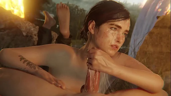 Bulging Senpai Ellie Handjob ( the last of us)