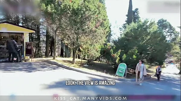 Fuck me in Park for Cumwalk - Public Agent Pickup Russian Student to Real Outdoor Sex / Kiss Cat