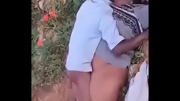 Old couple fucking outdoor in South Africa