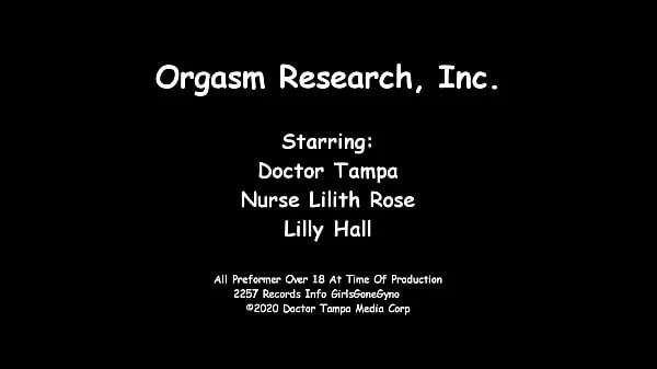 Lilly Hall Cums 20  Times In An Hour At Gloved Hands Of Doctor Tampa & Nurse Lilith Rose During Orgasm Research, Inc @ GirlsGoneGyno Reup