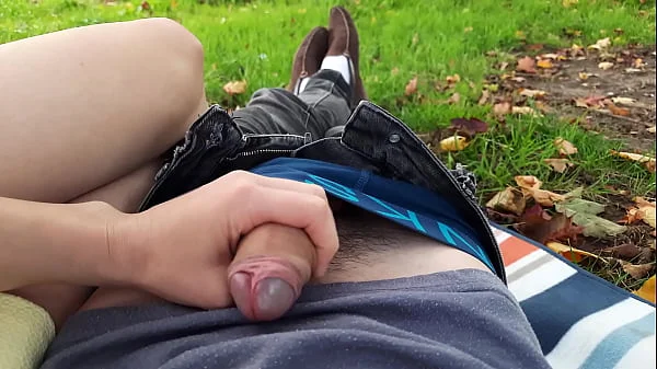 Slutty Blonde Teen Rides a Dick in Crowded Public Park