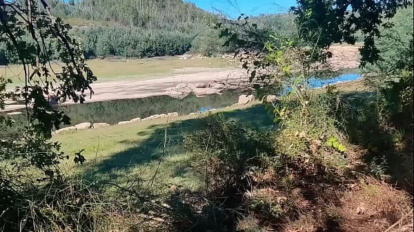 Fucking my friend's in the woods, outdoor public