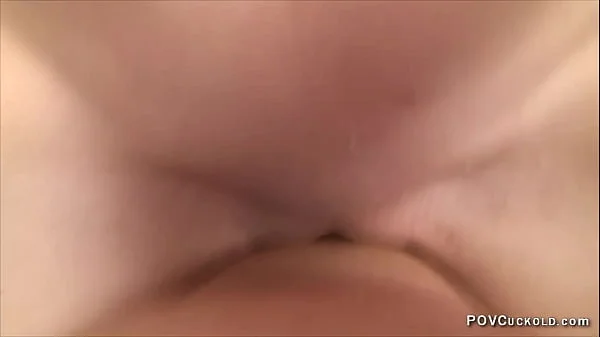 POV Cuckold 44 British Hot wife cuckolds you POV and seduces you with pov blowjob then sex and puts you in chastity and eat creampies from her and watch her fuck her lover SPH findom keyholder