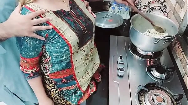 Indian Wife Busy in Cooking While Her Ass Hole Fucked By Her Cuckold Husband With Clear Hindi Audio