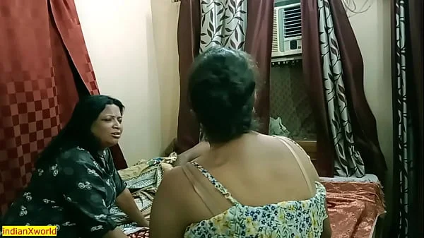 Hot milf bhabhi and her hardcore sex with village boy, real hindi group sex