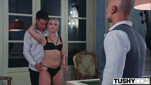 TUSHY Anal-Obsessed Lika loves the attention of two men